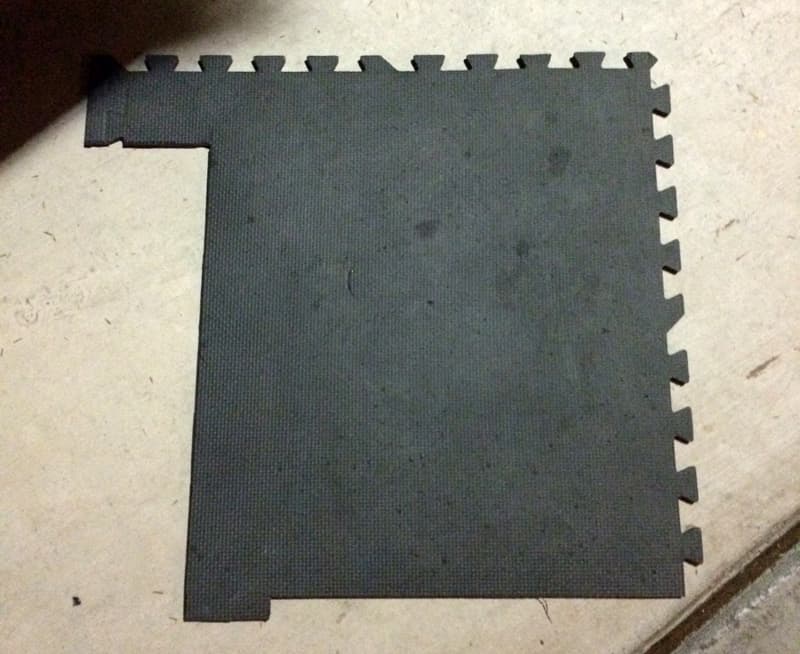 Foam camper floor puzzle piece