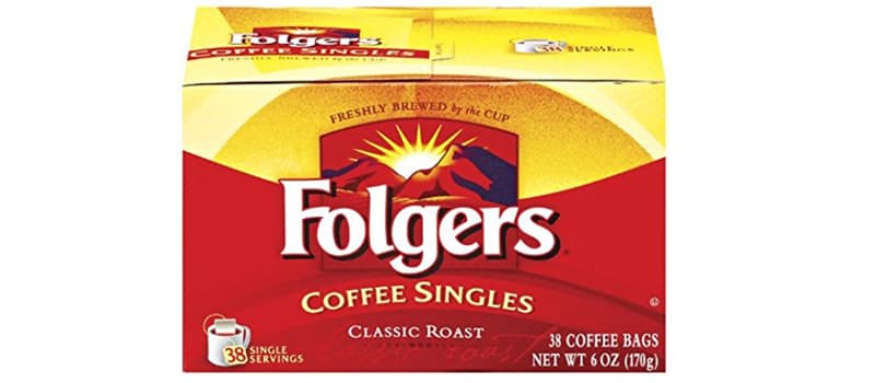 Folgers Coffee Singles Caffeine