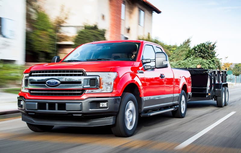 Ford F150 Diesel Truck Towing