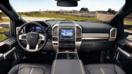 2017-Ford-F450-Platinum-interior