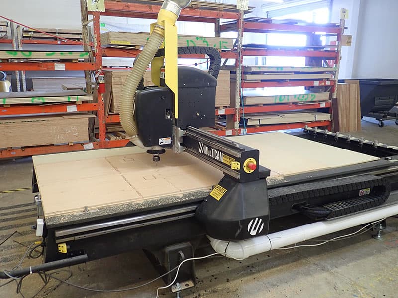 Four Wheel Camper Multicam CNC Router