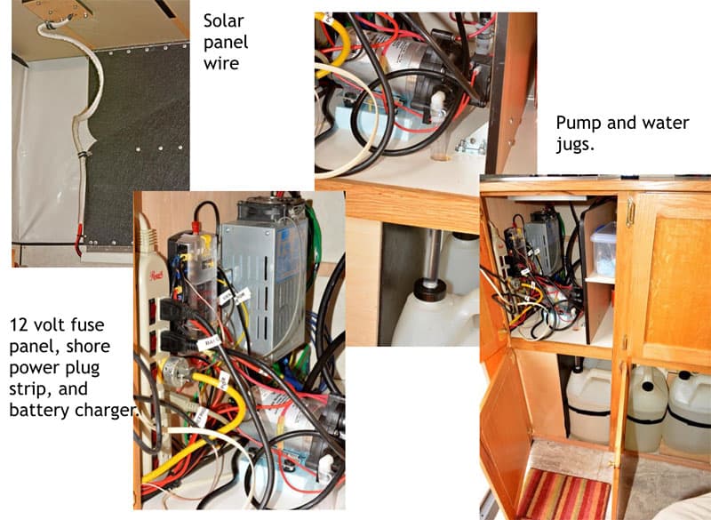 Four Wheel Shell solar wires