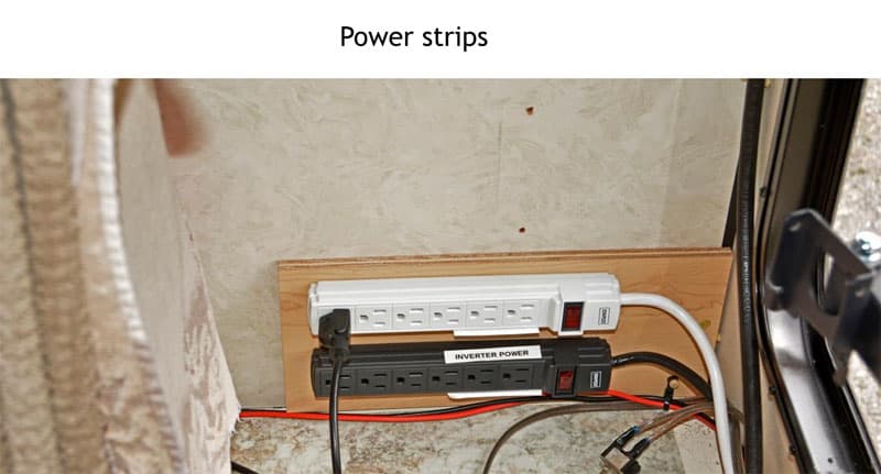 Four Wheel Shell power strips