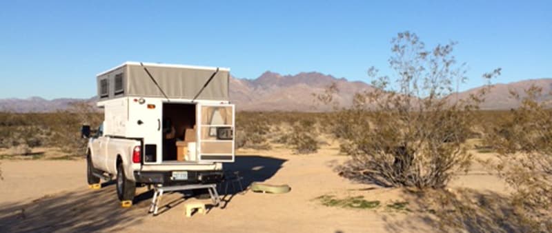 Four Wheel Camper table