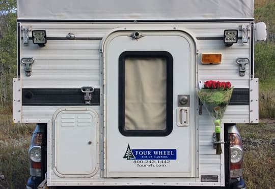 Full-Time-Four-Wheel-Camper-roses-just-because