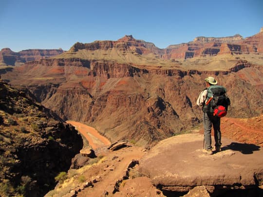 Full-Time-Four-Wheel-Camper-south-kailbab-trail-colorado-river