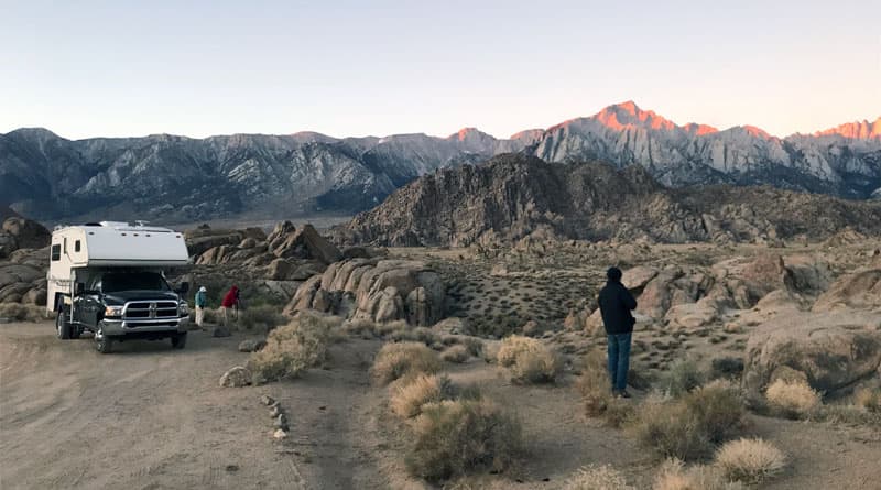 Free Camping Alabama Hills California