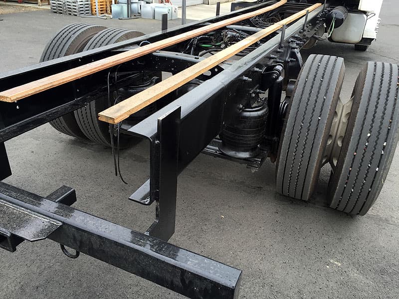 Flatbed conversion, extending the bed length