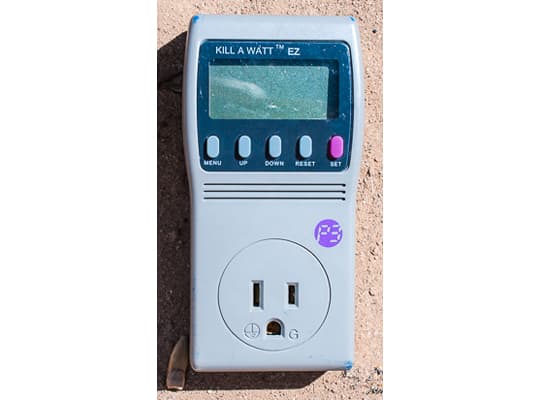 RV-solar-Kill-A-Watt-Meter