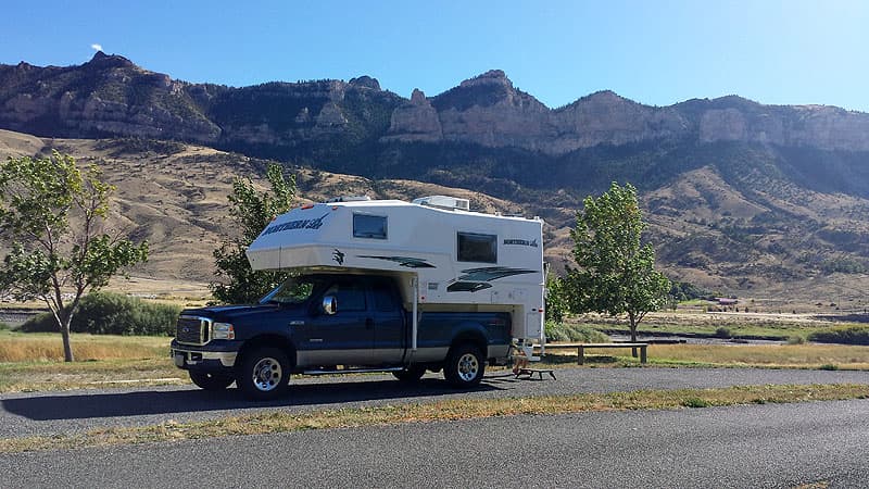 Northern Lite snowbird camping in Arizona