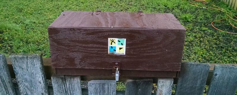 Geocache box