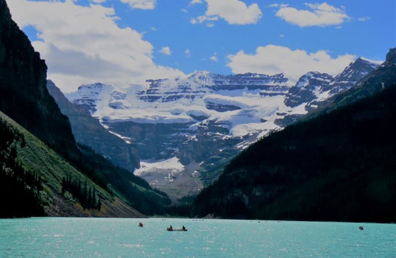 Glacial Blue Water Canadian Rockies