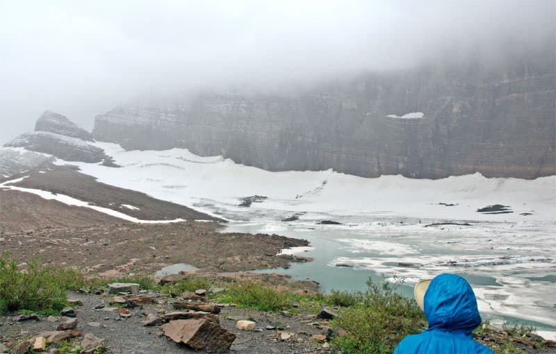 Glacier National Park snow