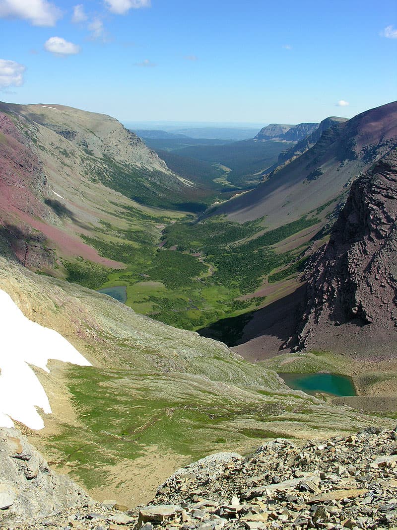 Siyeh Pass Trail, Glacier 