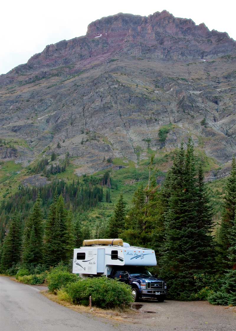 Two Medicine Campground, Glacier National Park, Montana