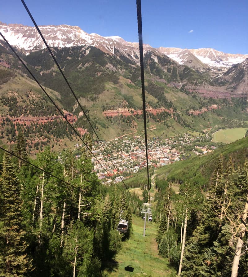 Gondola in Telluride