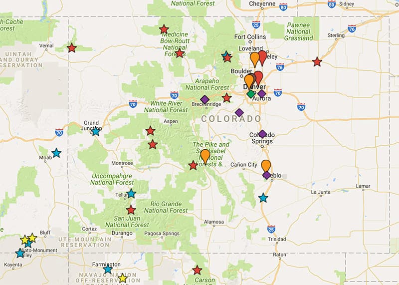 Google Maps Colorado