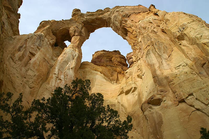 Gosvenor Arch off Cottonwood Road in Escalante