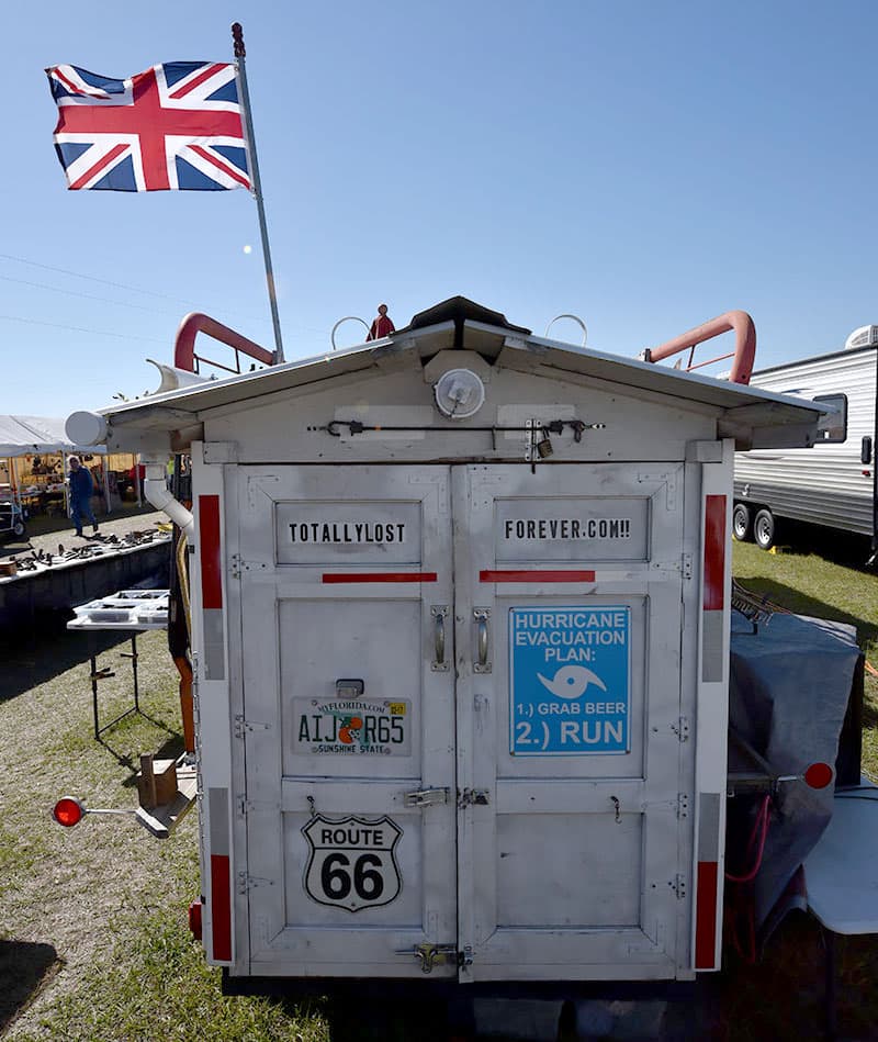 Gypsy wagon trailer