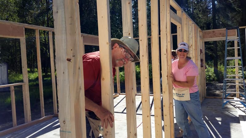 Habitat for Humanity, Care-A-Vanners, Kenai, Alaska