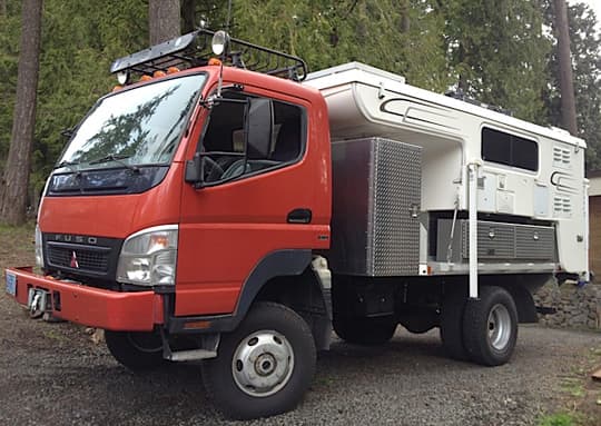 The Overland Fuso Truck Camper - Truck Camper Magazine