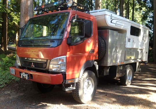 The Overland Fuso Truck Camper - Truck Camper Magazine