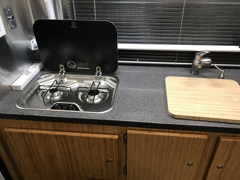 Hallmark Flatbed Camper Kitchen