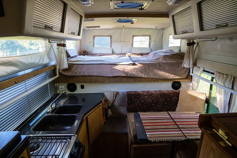 Hallmark Ute XS camper interior