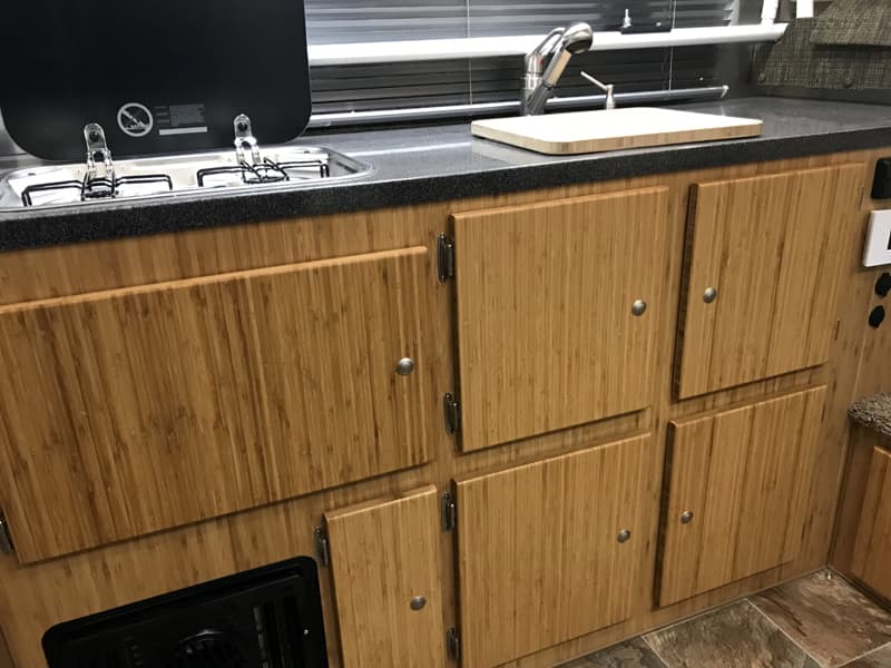 Hallmark Flatbed Camper Cabinetry