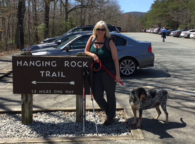 Hanging Rock Hike In North Carolina