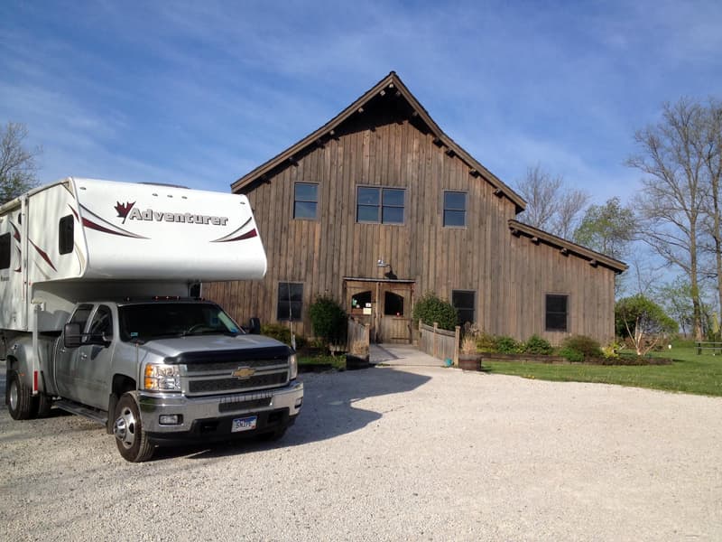 Harvest Host Winery in Illinois