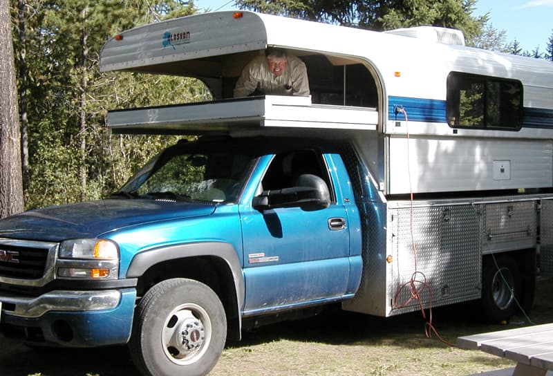 Alaskan camper top up