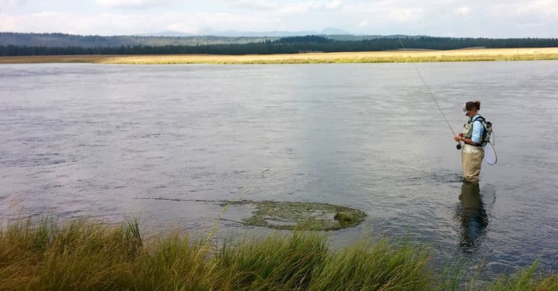 Henry Fork Of The Snake River In Eastern Idaho Flyfishing Leslie