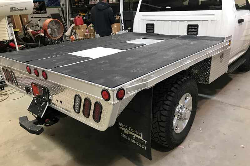 Hillsboro Flatbed On Ram Truck