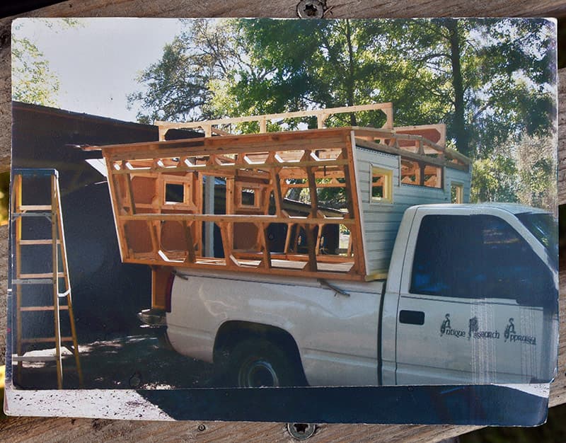 Homemade Camper build on truck