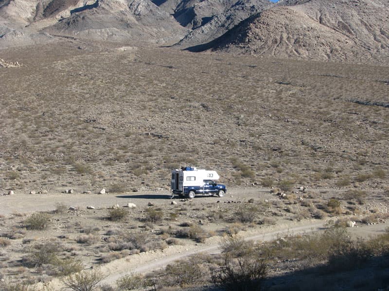 Homestake dry campsite