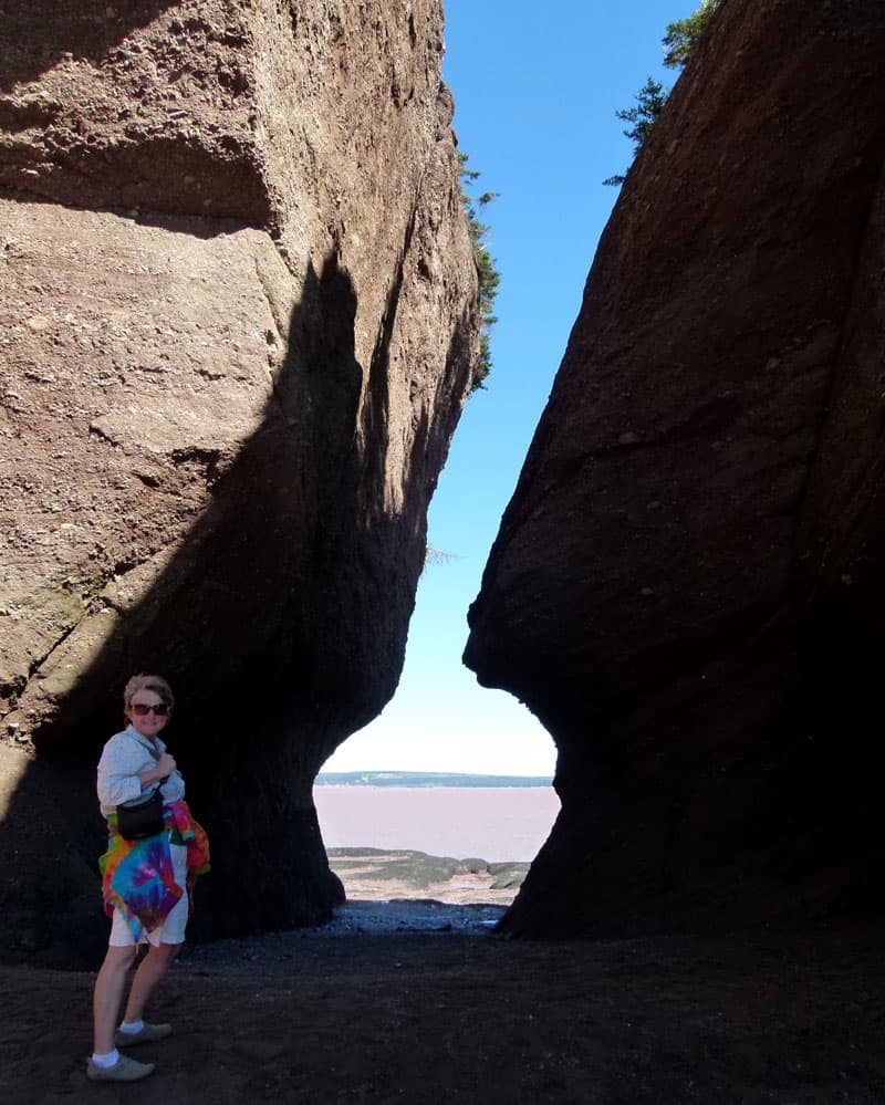 Hopewell Rocks hiking New Brunswick