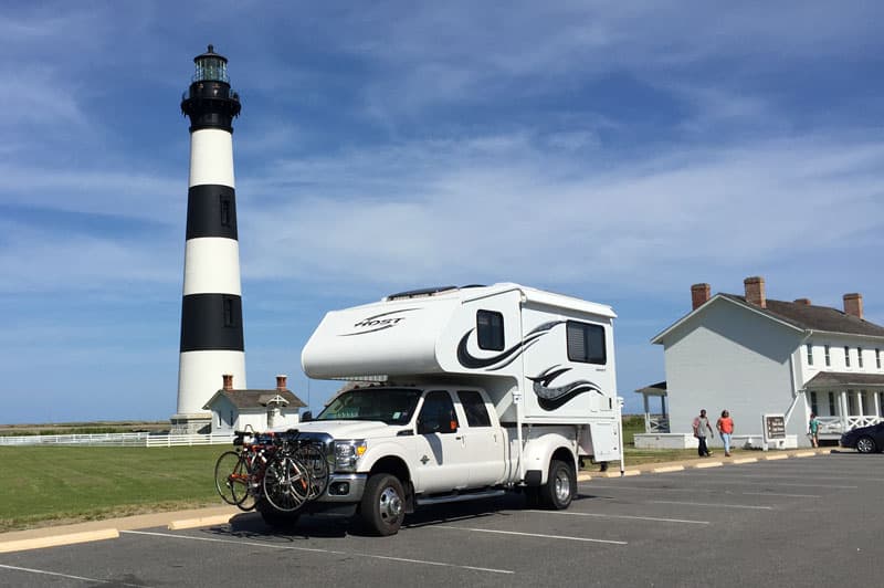 Host Camper Bode Island Lighthouse