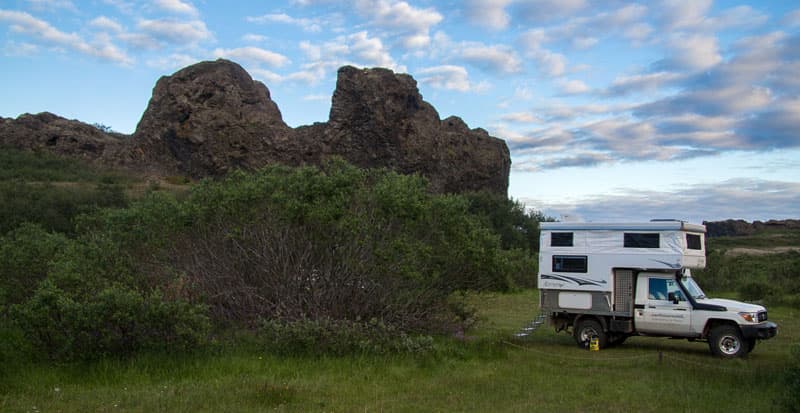 Northstar Camper in Iceland camping