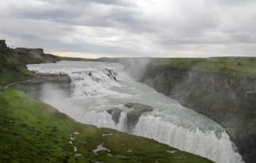 Iceland-scenery-Gullfoss-canyon-of-Hvita-river