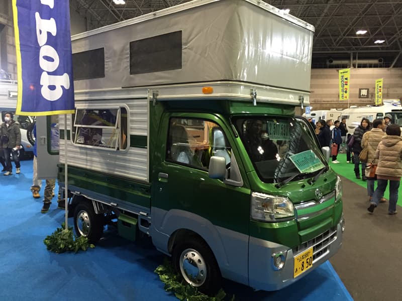 Four Wheel Camper at RV Show in Japan