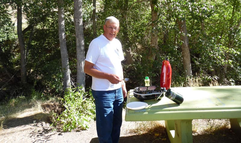 John Bull Grilling Water Canyon Nevada