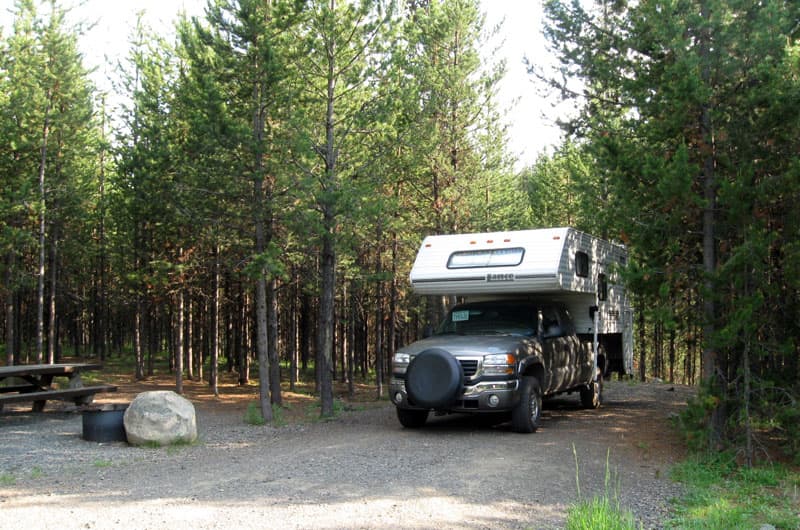 North Fork John Day Campground Oregon