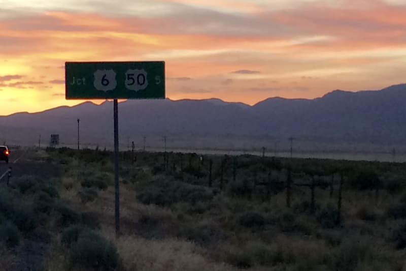 Junction 6 And Highway 50 Sign