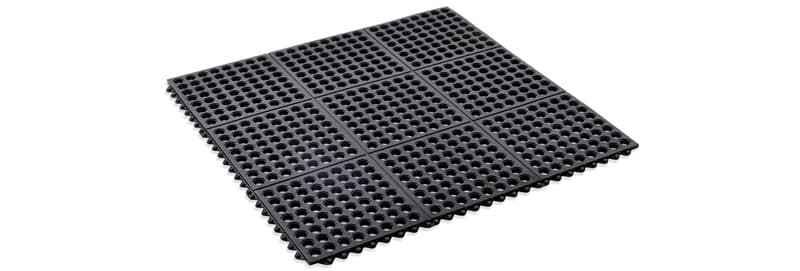 Interlocking bath mat