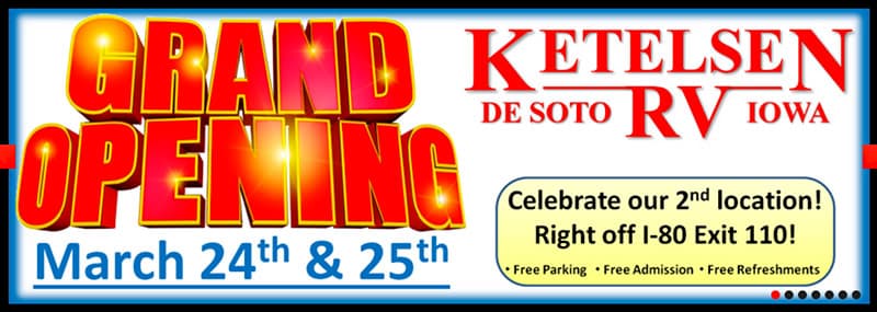 Grand Opening, Ketelsen RV in DeSoto, Iowa