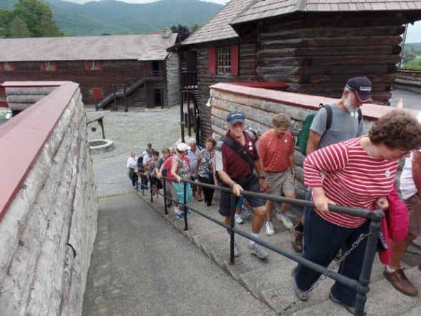 Fort William Henry Tour, photo taken by Gus Postreich