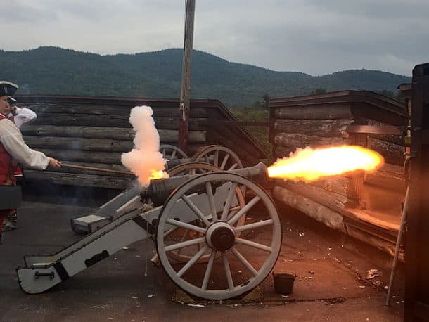 Ft William Henry in Lake George, NY, photo taken by Maggie Karam