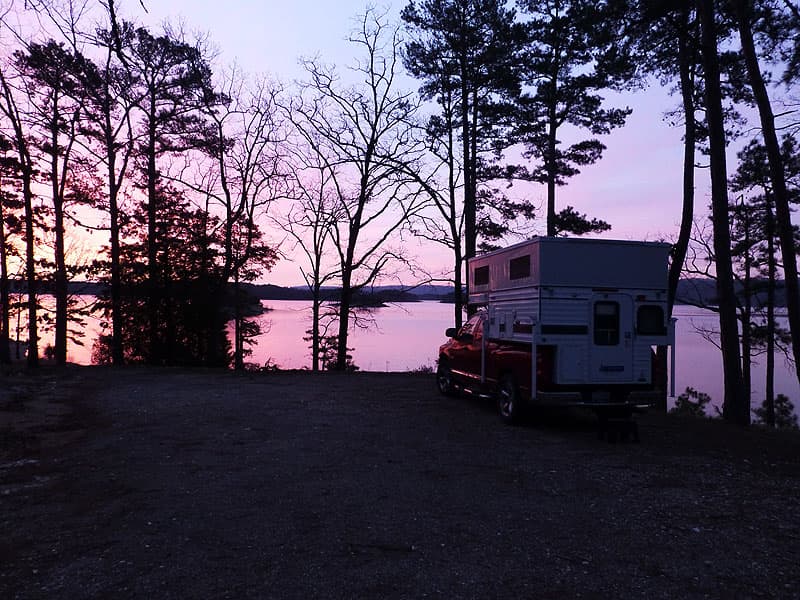 Lake Ouachita near Hot Springs, Arkansas