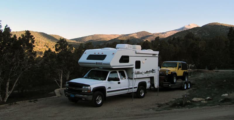 Lakeview Campground At Cave Lake State Park, Nevada